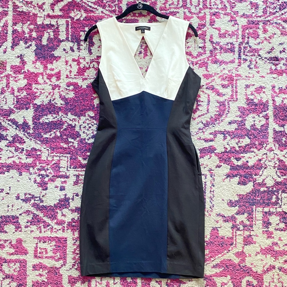 Banana Republic Sloan Colorblock Dress